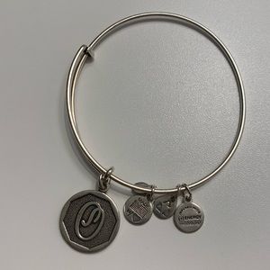 Alex and Ani 2013 Initial O Charm Bangle